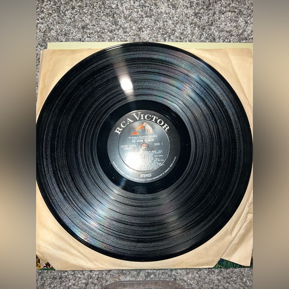 The Sound Of Music Soundtrack RCA Victor LSOD-2005 LP Vinyl No Skips! - Picture 6 of 6